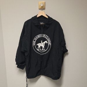 Vintage Hampton Classic Horse Show Windbreaker / Rain Jacket, Large, Unisex